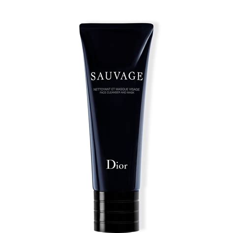 custom dior face mask|sauvage face cleanser and mask.